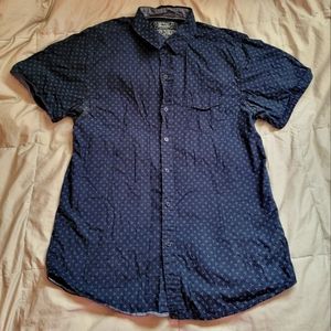 Premium Threads Men's Large Short Sleeve Button Down